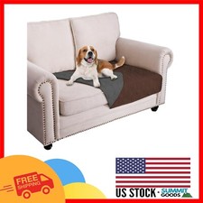 Versatile Waterproof Dog Bed Cover   Reversible Microfiber Blanket for Sofas