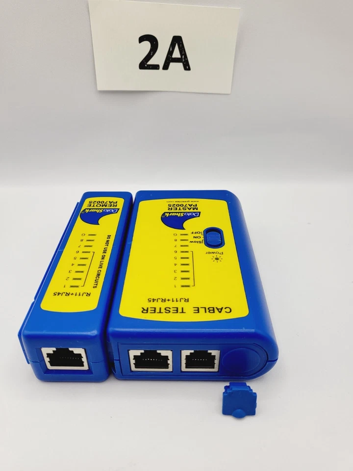 Data Shark Cable Tester RJ11 + RJ45 Master & Remote PA70025 Pre-Owned - Image 4 of 4