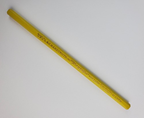 L & C Hardtmuth Mephisto Yellow Blue Print Pencils w/ box & Sleeves 29 total - Picture 6 of 11