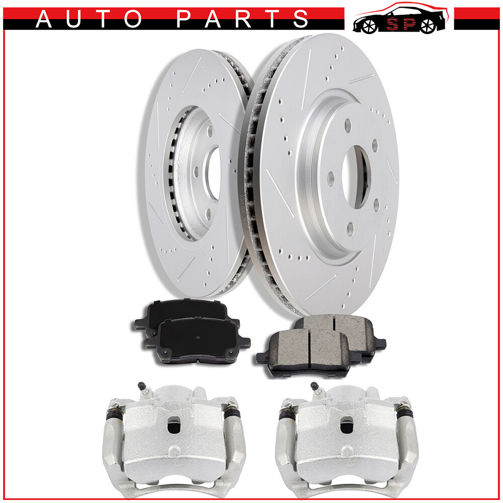 For 0510 Pontiac G6 07 08 Saturn Aura Front Brake Rotors Calipers