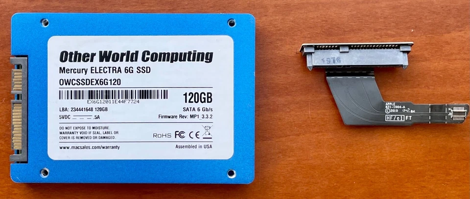 OWC Mercury Electra Solid State Drive 6G SSD OWCSSDEX6G120 - Working - Image 2 of 4