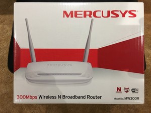 Mercusys 300mbs Wireless N Broadband Router Mw300r Ebay