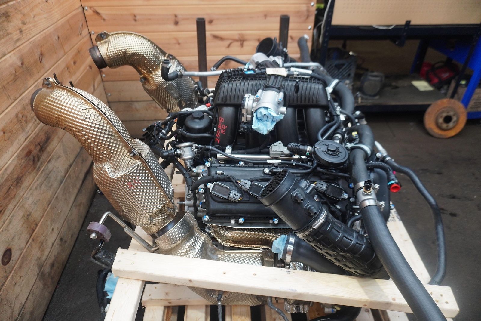 Engine Motor McLaren 650S 3.8L V8 M838T M838 Complete Assembly (Only 7K Miles!)