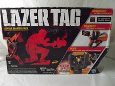 New Sealed Hasbro Nerf Lazer Tag Single Blaster Pack