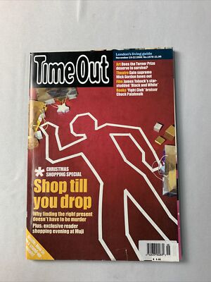 Time Out London Magazine Nov 2000 - Mick Gordon, James Toback
