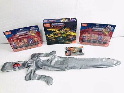 MOTU MÁSTERS OF THE UNIVERSE HEMAN MEGACONSTRUX LOT