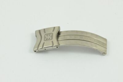 EBEL SPORT CLASSQUE STAHL ARMBAND FALTSCHLIESSE 15MM VINTAGE DEPLOYMENT CLASP