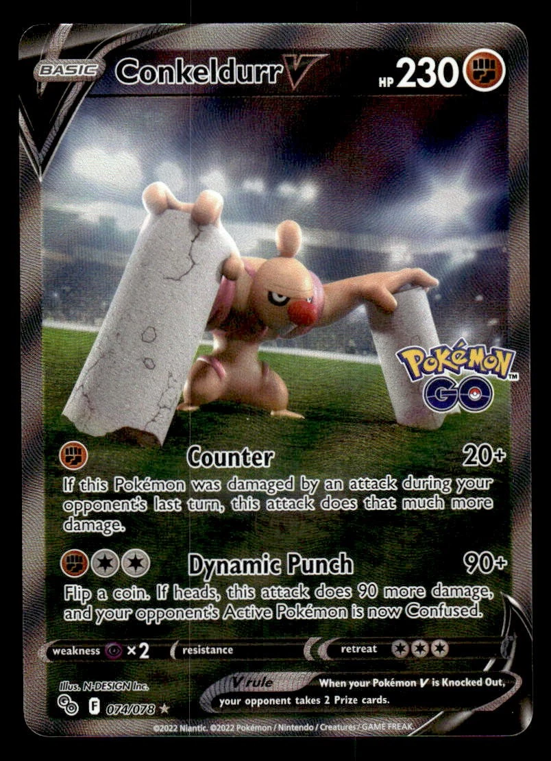 Conkeldurr V Pokémon TCG Cards for sale
