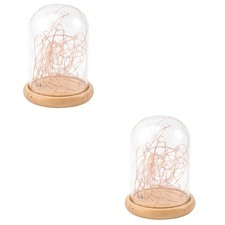  2 PCS Lichterkette Warmweiß Deko Leuchte Nachttischlampen Dekorationslampe