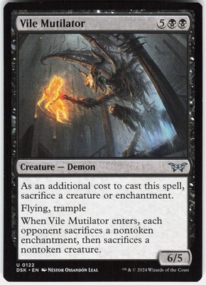 Vile Mutilator U Duskmourn: House of Horror 122 LP