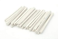 Underfur Sheet White Slate Pencils, Cut from 1 Count Pack of 50 ,