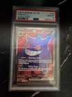 Pokémon TCG Gengar EX Temporal Forces Ultra Rare Psa 8