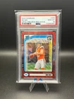 2024 panini donruss optic bo nix red wave prizm rated rookie psa 10