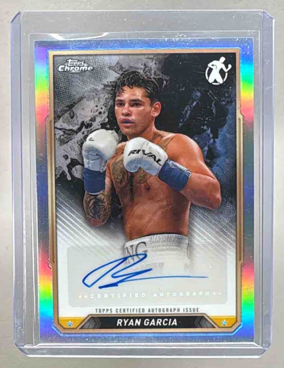 Ryan Garcia 2024 Topps Chrome #CBA-RGA Auto