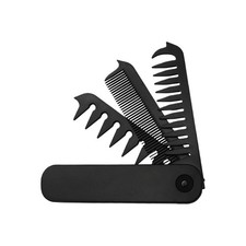 Beard Moustache Hair Comb Folding Comb for Men Travel Hair Comb for Man