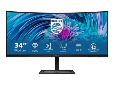 Philips E-line 346E2CUAE - LED-Monitor - gebogen - 86.4 cm (34'') #NO496