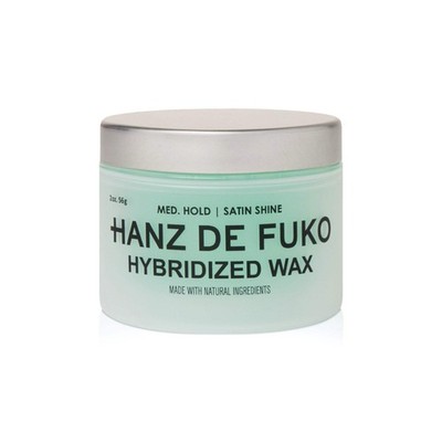 Hanz de Fuko Hybridized Wax - Medium Hold Satin Shine, 2oz