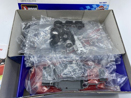 Burago BMW Z8 2000 Kit Metal 1/24 Rojo Coche Cod. 55077 juguete de colección 8+ en caja sin usar - Imagen 5 de 9