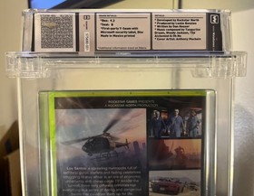 Grand Theft Auto V 5 &bull; WATA 9.2 B 1st Print &bull;Microsoft Xbox 360&bull; Not VGA/CGC