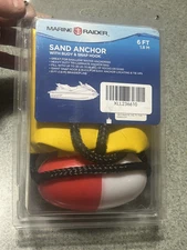 Marine Raider Sand Anchor with Buoy and Snap Hook boat anchor floating jet ski