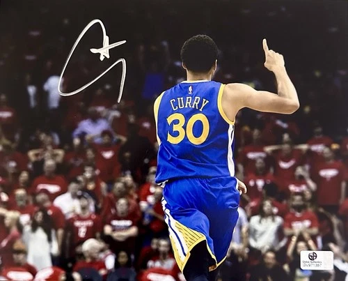 STEPHEN CURRY SIGNED AUTOGRAPHED 8"X10" PHOTO GOLDEN STATE WARRIORS with COA NEW