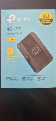 TP-LINK M7350 4G LTE , Neu WLAN-Hotspot-Modem ohne Simlock 150 Mbps USB-C