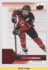 2022 Team Canada Juniors Women's WC Red Foil Jocelyne Larocque #67 READ 5x5
