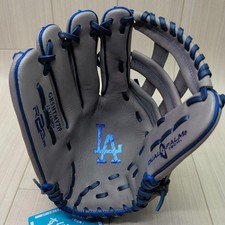 Rawlings MLB Dodgers Soft Ball Glove Hypertech Outfielder 12.75in Used