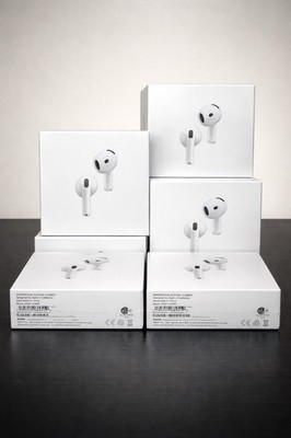Apple AirPods 4 Wireless Earbuds, Active Noise Cancellation, USB-C, White
