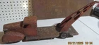 ANTIQUE MARX? 1920s PRESSED STEEL 1/16th SCALE TOY CRANE TRUCK L()()K NR!