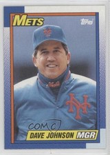 1990 Topps Team Leaders Davey Johnson #291 0f3j