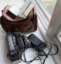 Panasonic PV-L452D Palmcorder 750X Digital Zoom Camcorder Camera With Bag