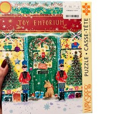 Werkshoppe Toy Emporium 1000 Piece Christmas Puzzle Samantha Neville Holiday