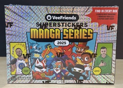 2025 VeeFriends Super Stickers Box: Manga Series feat. Steph Curry IN HAND