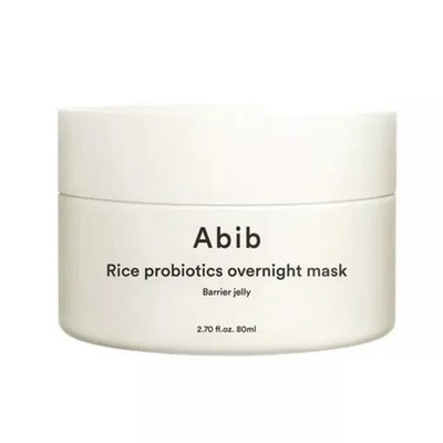 ABIB Rice Probiotics Overnight Mask Barrier Jelly - 80ml K-beauty