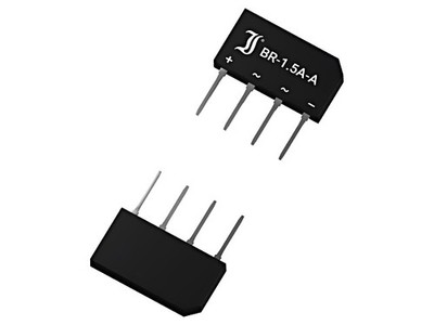 3X GBS4D Brückengleichrichter: einphasig Urmax: 200V If: 4A Ifsm: 80A DIOTEC SEM