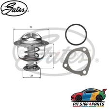 Gates TH31276G1 Coolant Thermostat Fits Mitsubishi Pajero/Shogun 2006-2025