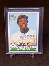 2016 Topps Archives J.R. RICHARD Fan Favorites Autographs #FFA-JR 1979 Design