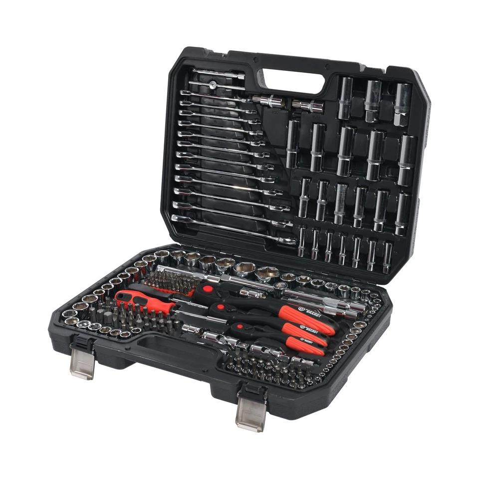 215 Piece Professional Socket Set - 1/2" 3/8" 1/2" DR / Spanners / Torx + More - Image 3 of 4