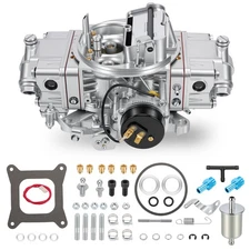 4 Barrel Carburetor E-Choke 700-799 cfm For Holley Mechanical Double Pumper New