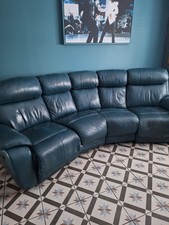 4 Seater Leather Sofa