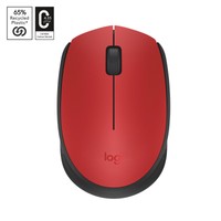 Logitech M171 Kabellose Maus Rot