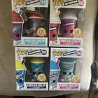 Set of 4 Funko Pop! Vinyl: 7-11 Exclusive Slurpee 191, 192, 193, 194 NEW!