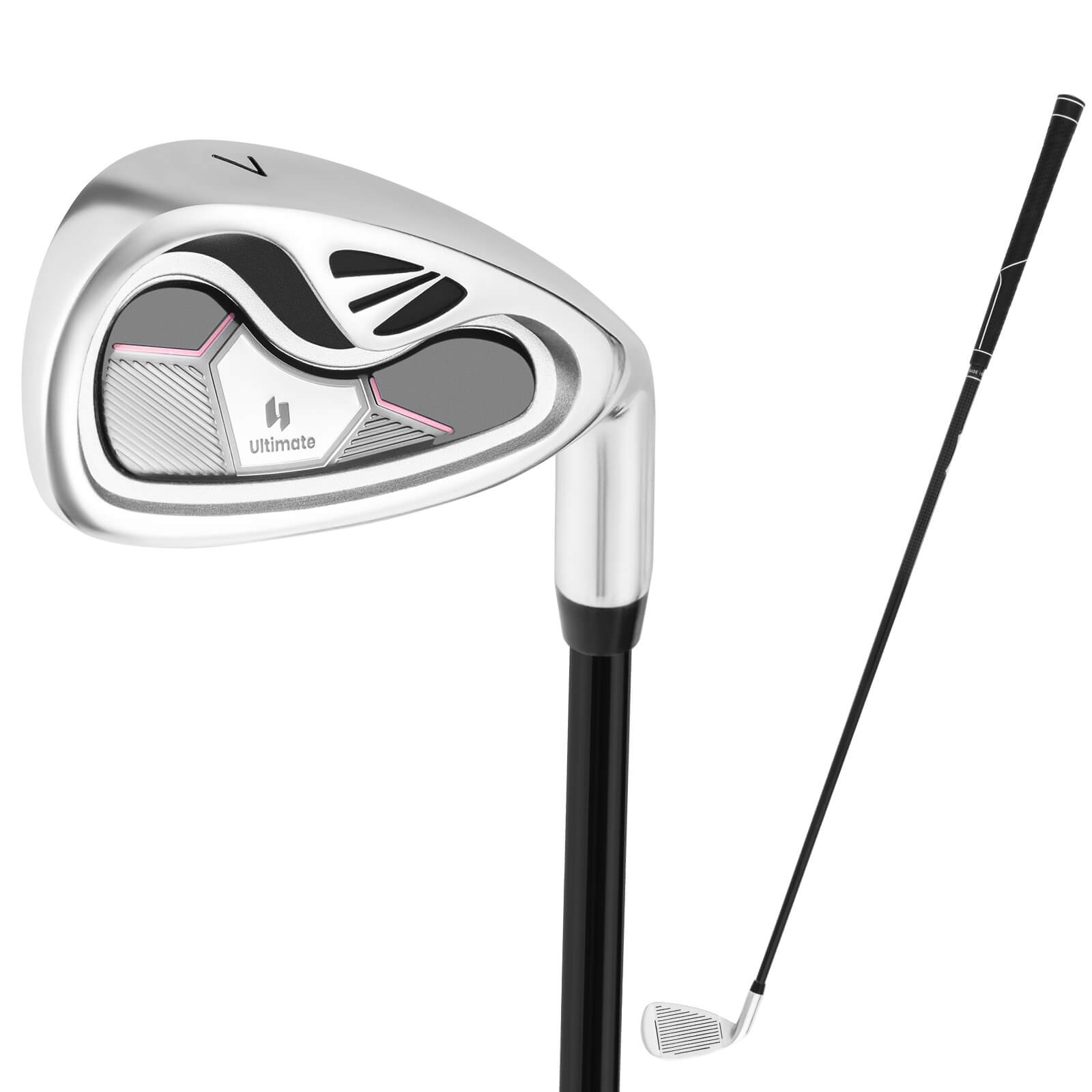 #7 Iron Single Golf Club for Women w/ Graphite Shaft for Right Handed Golfers