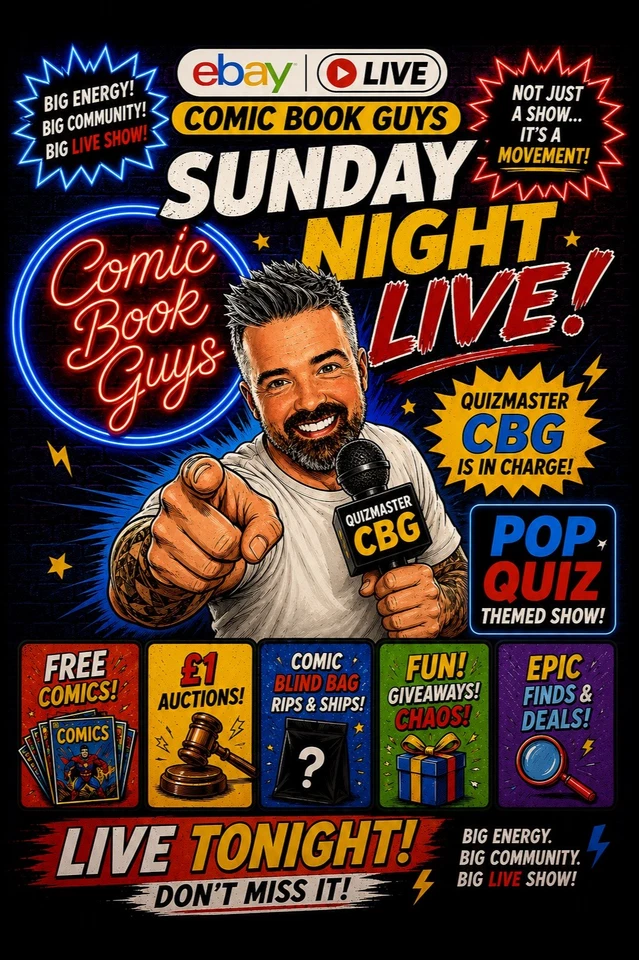 COMIC BOOK GUYS LIVE ⚡ ARE YOU NOT ENTERTAINED?!