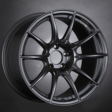 Set of (4) SSR GTX01 18x8.5" 18x9.5" +40/+44 Offset 5/114.3 - Flat Black Nice!