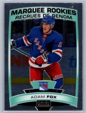 Adam Fox 2019-20 O-Pee-Chee Platinum Marquee Rookies #178