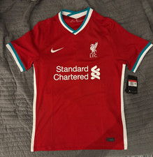 LIVERPOOL 2020-21 Nike Home Football Soccer Jersey Red Men's Large L BRAND NEW