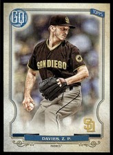 2020 Topps Gypsy Queen Zach Davies Milwaukee Brewers #122