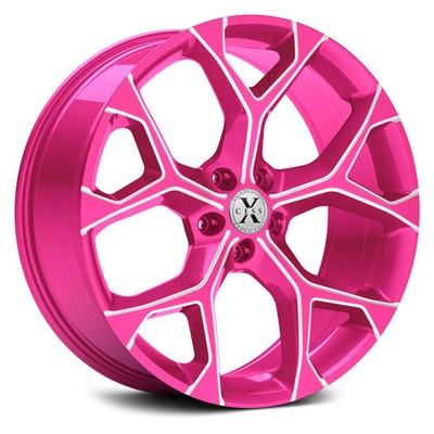 Xcess X05 Wheels 18x8.5 (35, 5x114.3, 74.1) Pink Rims Set of 4 | eBay